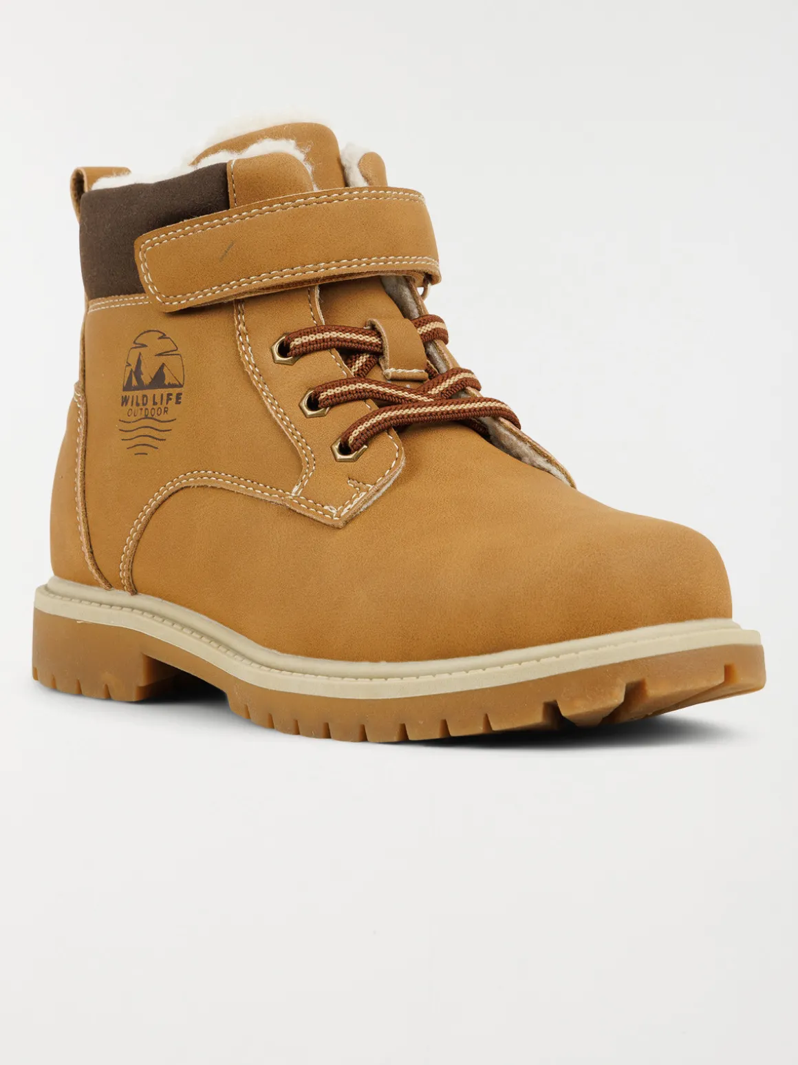 Boots scratch camel garçon (31-35)