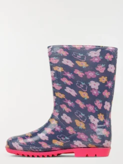 Botte de pluie fleurie fille (31-35)