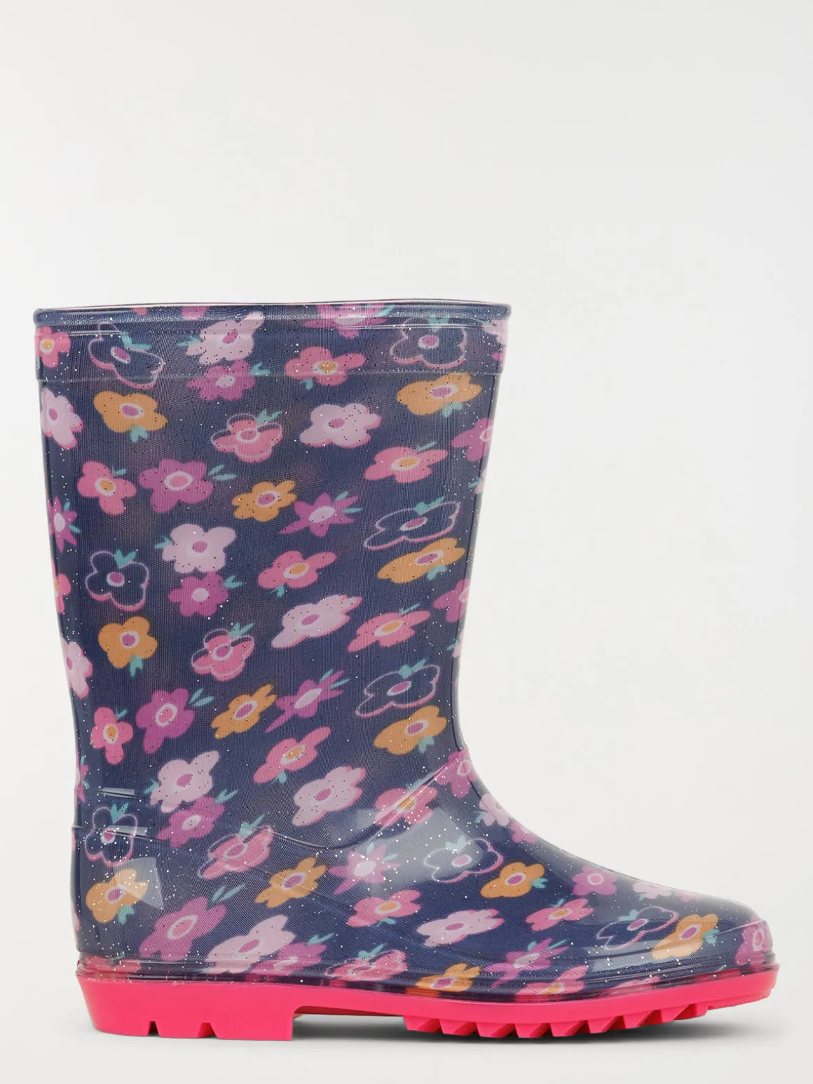 Botte de pluie fleurie fille (22-30)