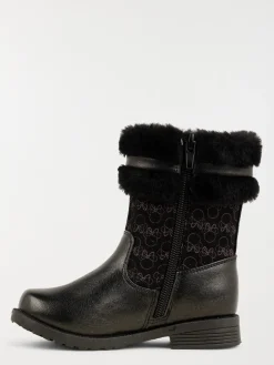 Botte noires Mickey Girly fille (24-30)