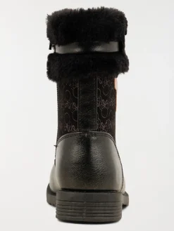 Botte noires Mickey Girly fille (24-30)