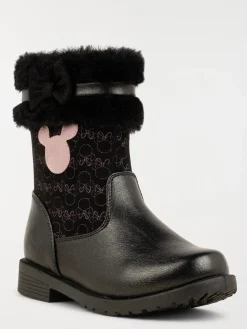 Botte noires Mickey Girly fille (24-30)