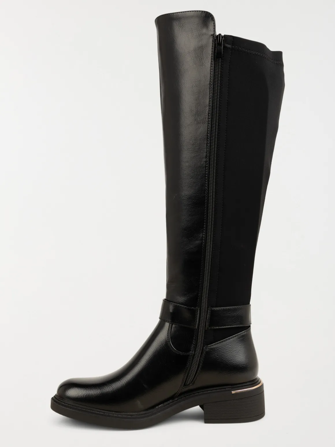 Botte plate bride cheville femme (36-41)