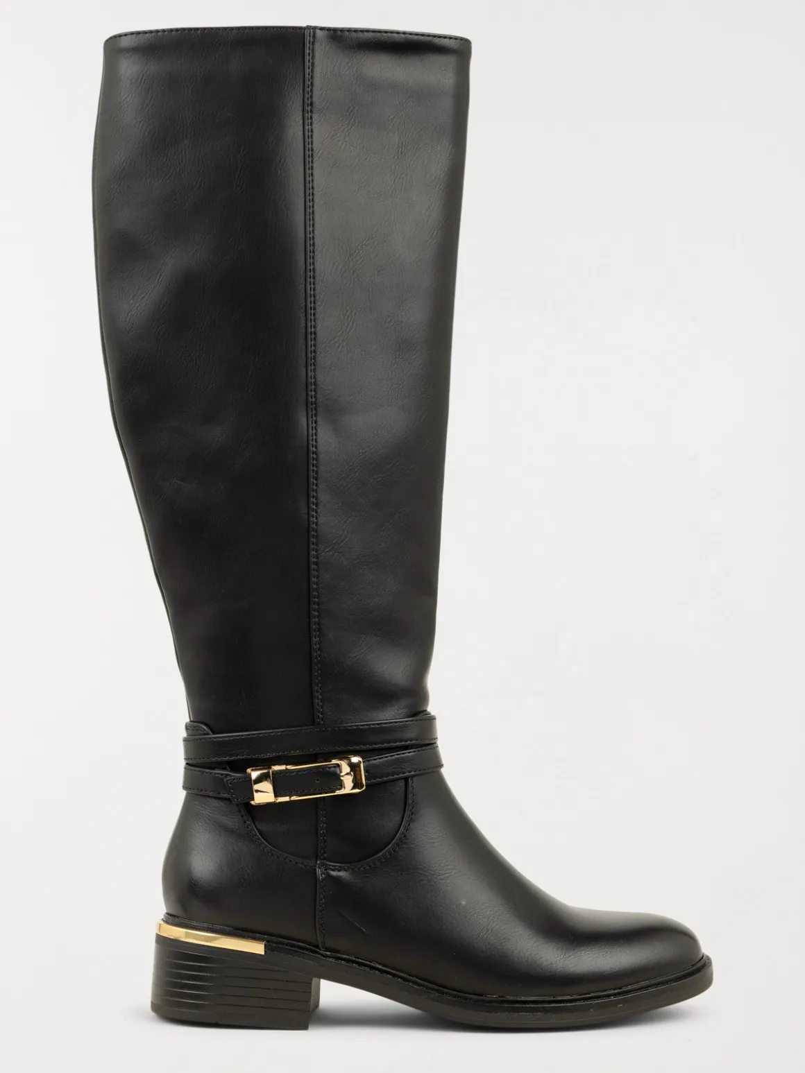 Botte plate femme détails dorés (36-41)