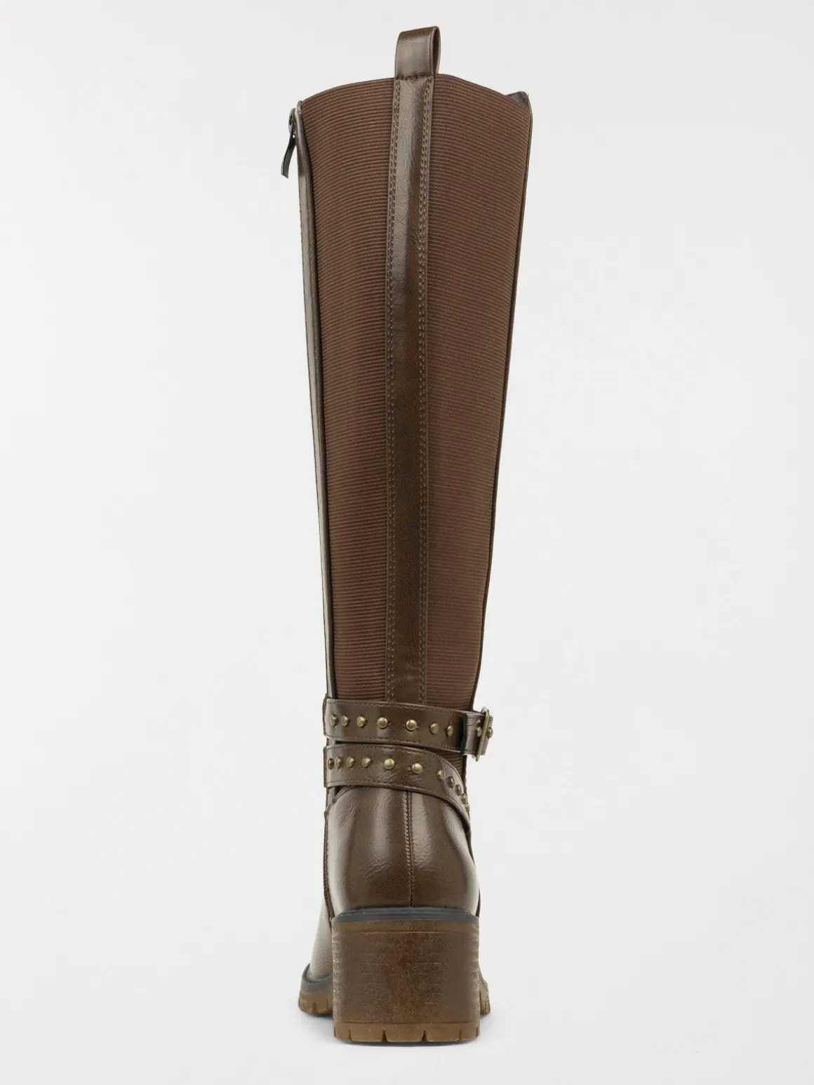 Bottes à talon marrons femme (36-41)