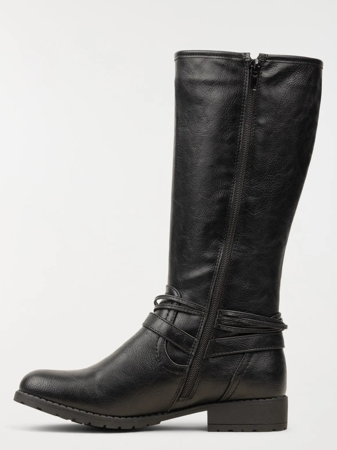 Bottes coloris noir femme (36-41)