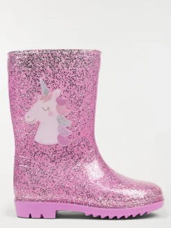 Bottes de pluie pailletées fille (22-30)