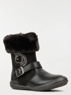 Bottes fourrées licorne fille (24-30)