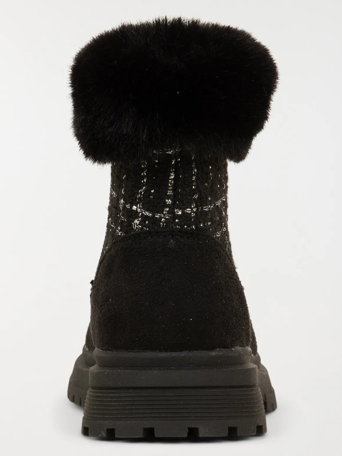 Bottes fourrées noires fille (24-30)