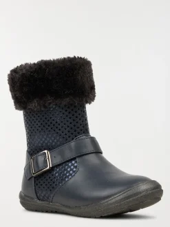 Bottes fourrées étoiles fille (25-30)