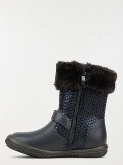 Bottes fourrées étoiles fille (25-30)