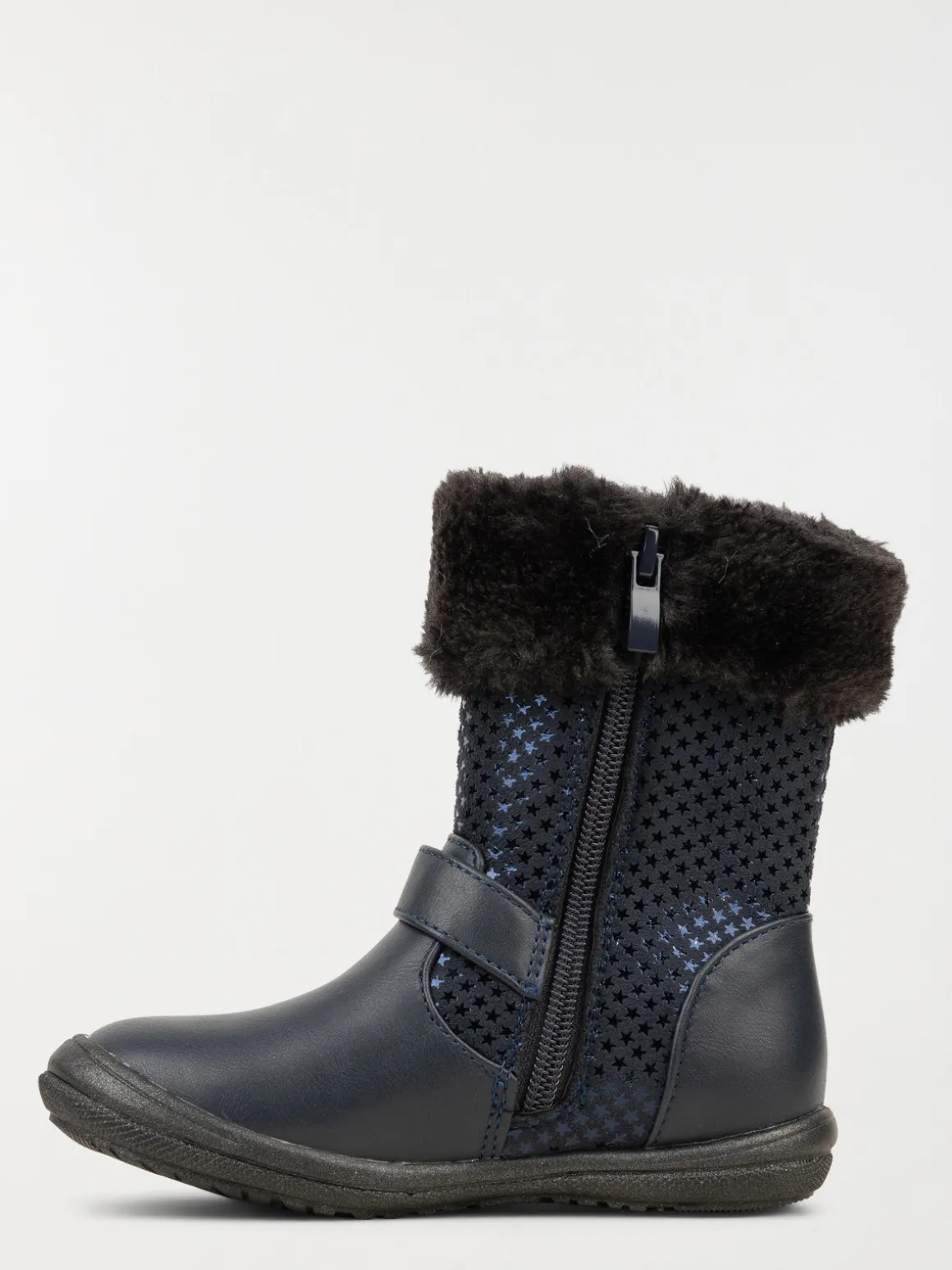 Bottes fourrées étoiles fille (25-30)