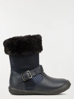 Bottes fourrées étoiles fille (25-30)