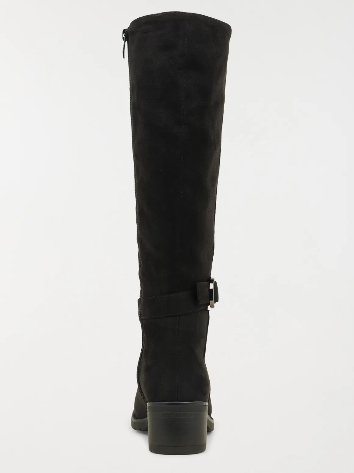 Bottes noires à talon haut femme (36-41)