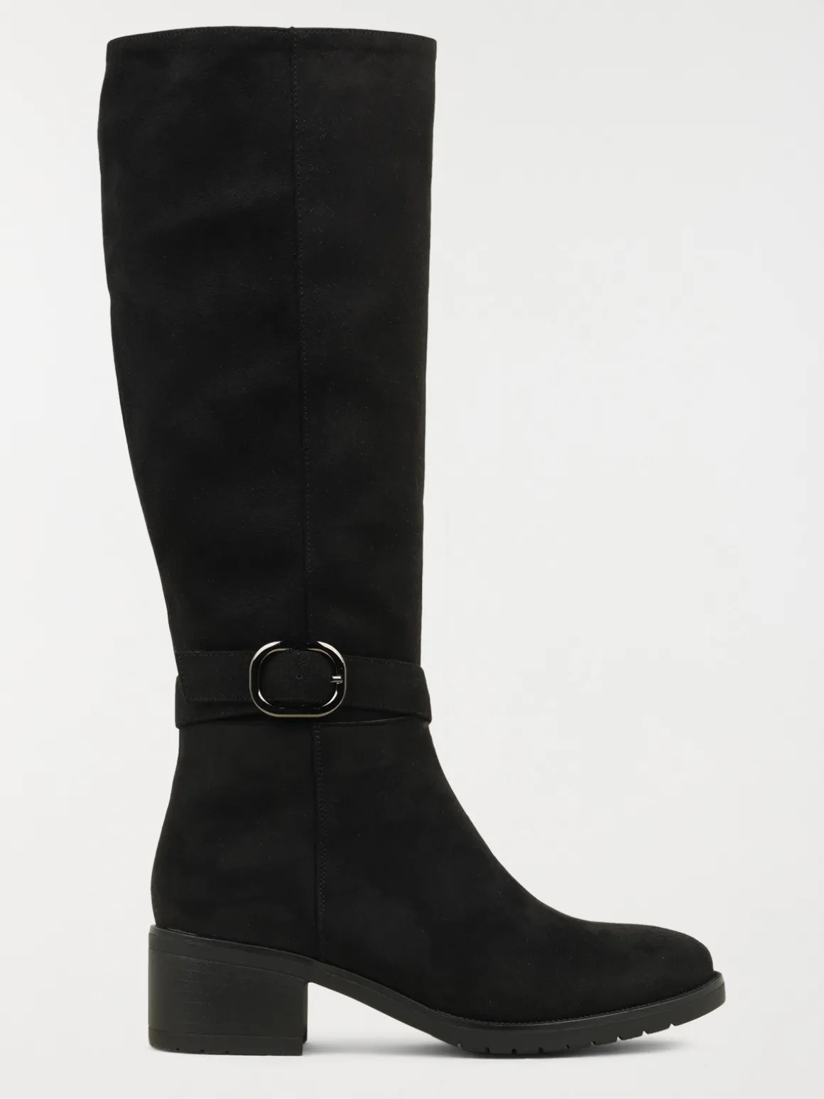 Bottes noires à talon haut femme (36-41)