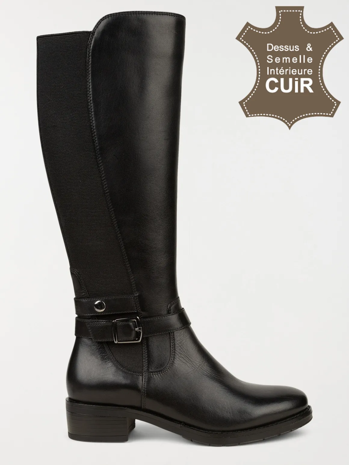 Bottes noires femme (36-41)