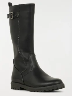 Bottes noires fille (31-35)