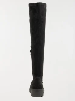 Bottes noires plates femme (36-41)