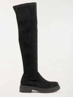 Bottes noires plates femme (36-41)