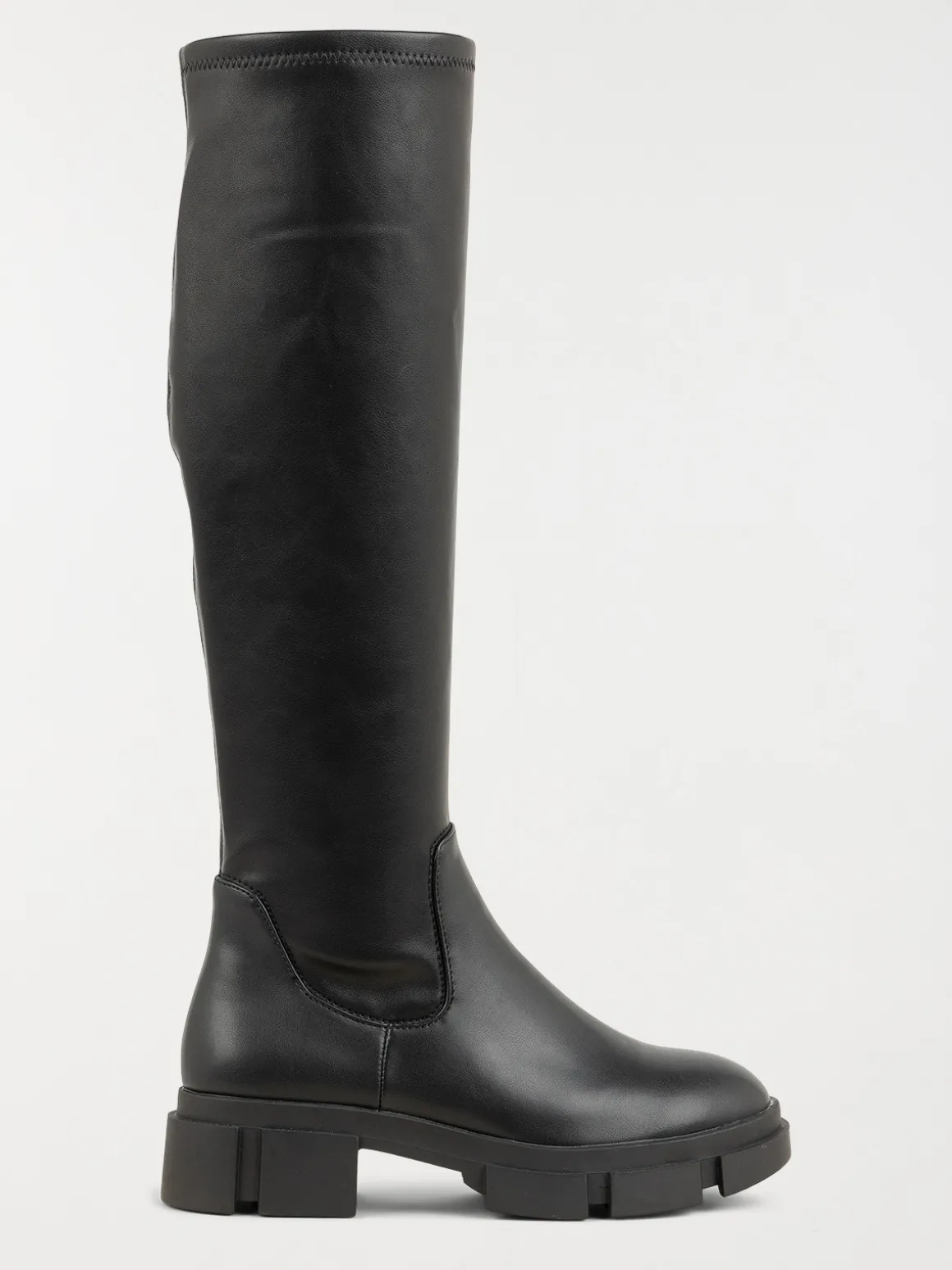 Bottes noires plates femme (36-41)