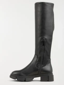 Bottes noires plates femme (36-41)