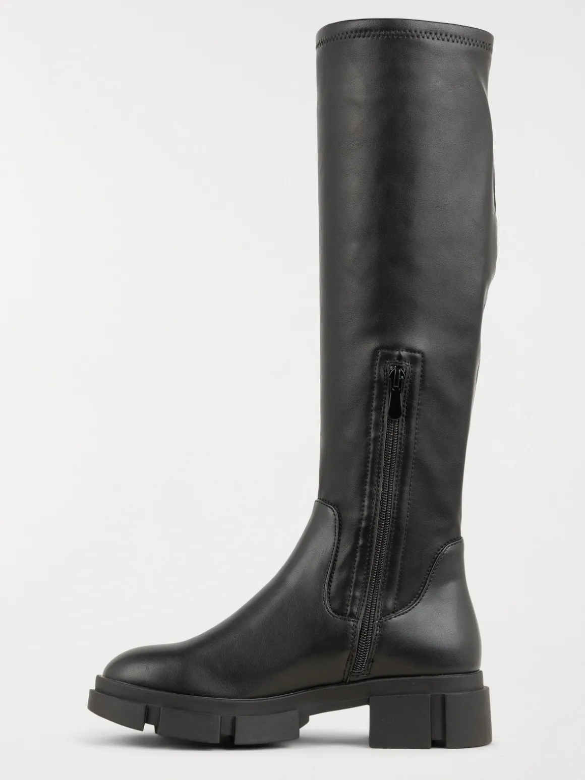Bottes noires plates femme (36-41)