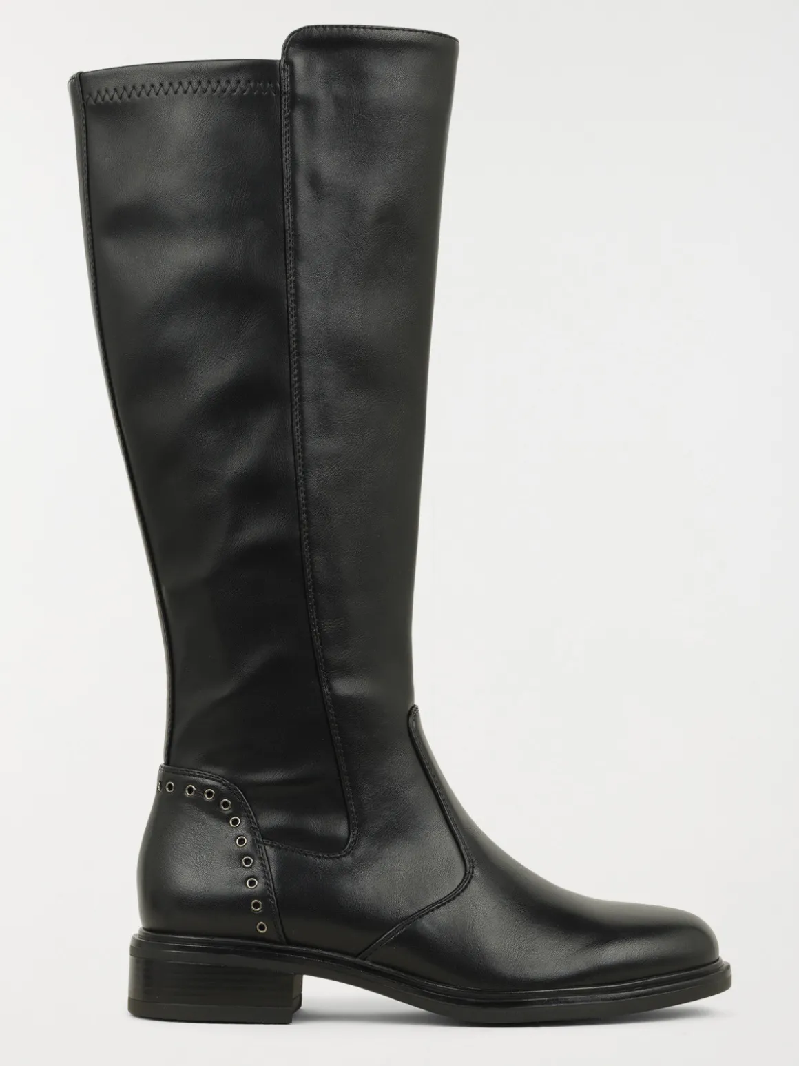 Bottes noires plates femme (36-41)