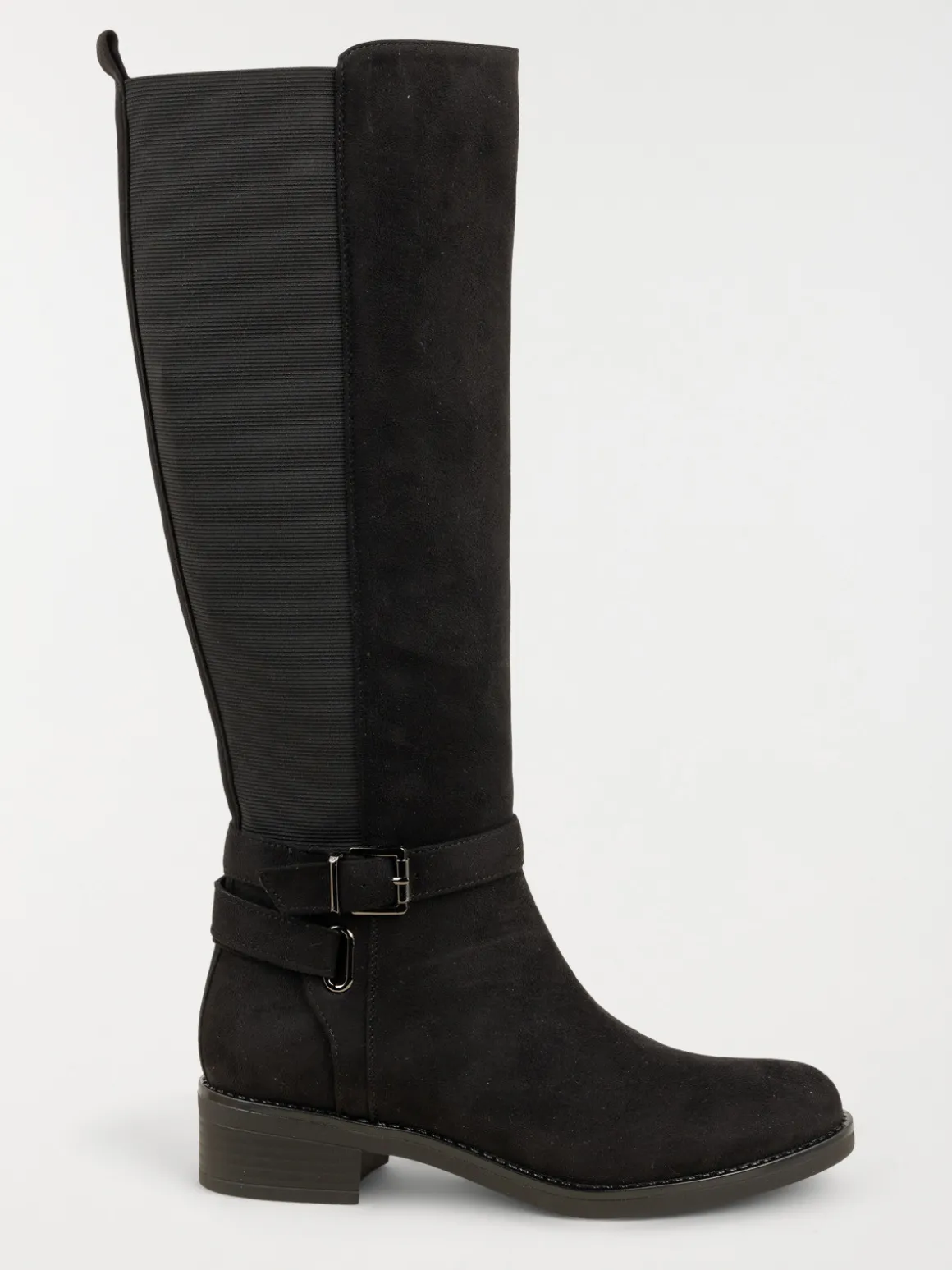 Bottes plates femme noires (36-41)