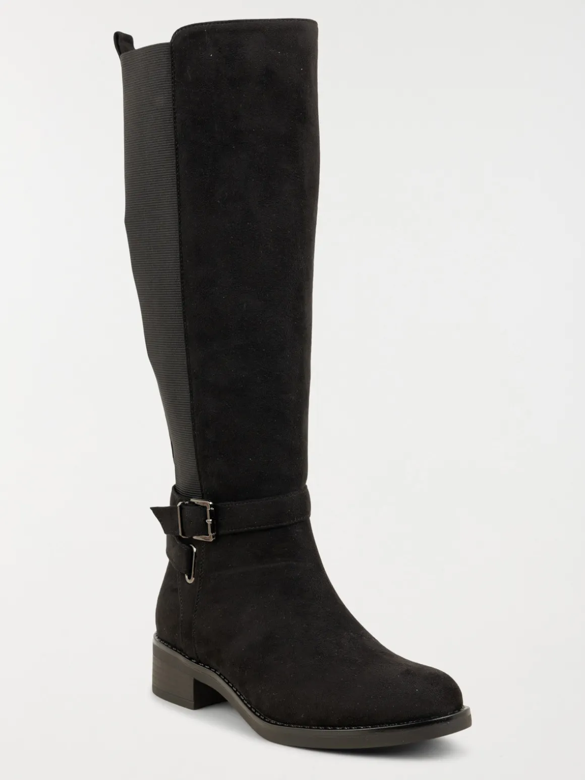 Bottes plates femme noires (36-41)
