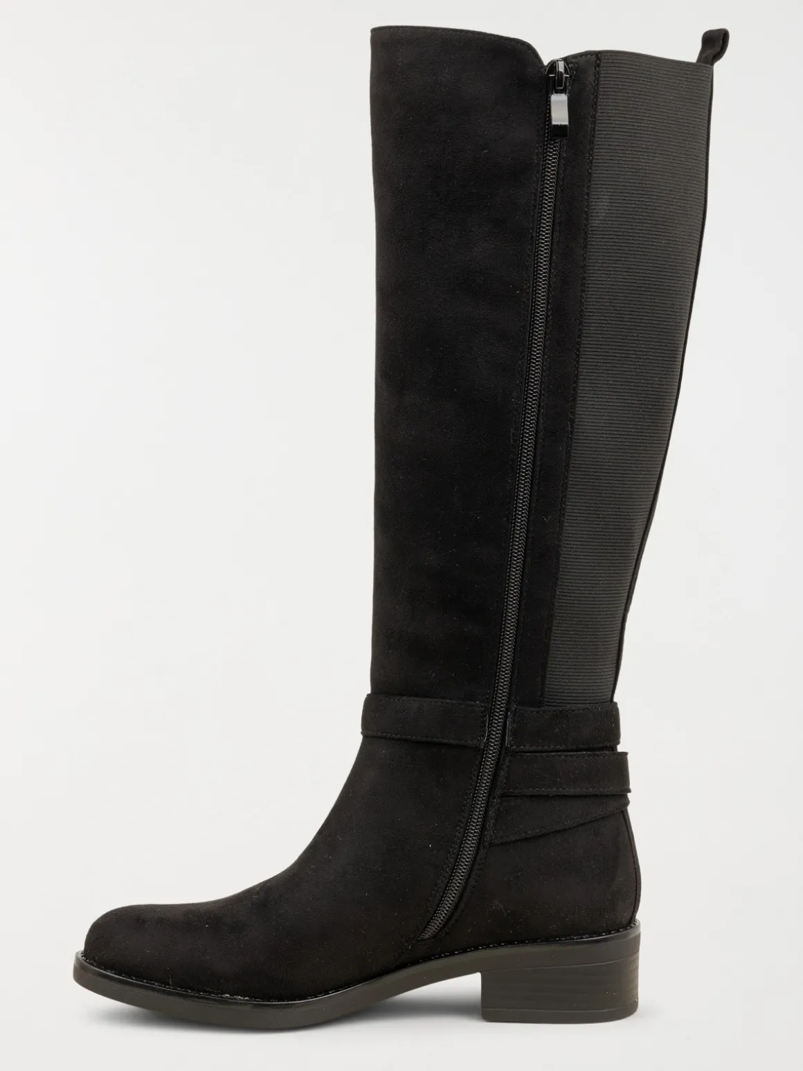 Bottes plates femme noires (36-41)