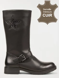 Bottes étoile pailleté fille (36-39)