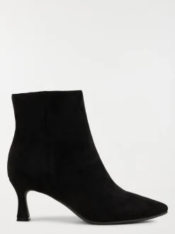 Bottine à talon suédine femme (36-41)