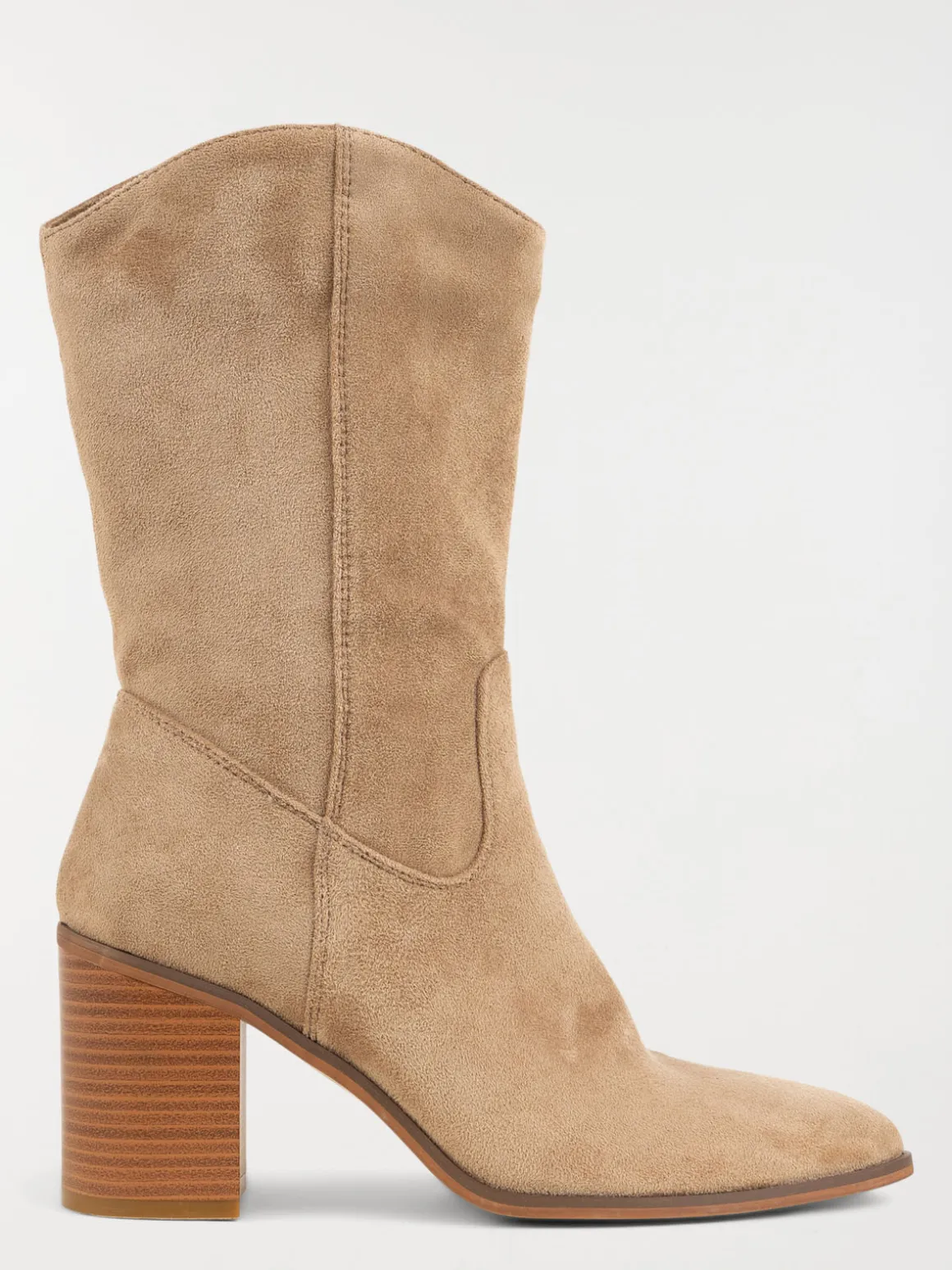 Bottine à talon taupe femme (36-41)