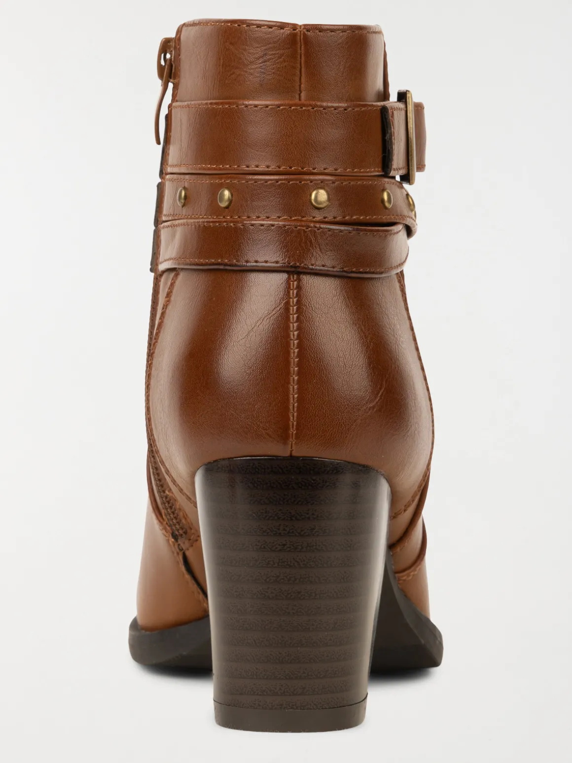 Bottine multibride marron femme (36-41)