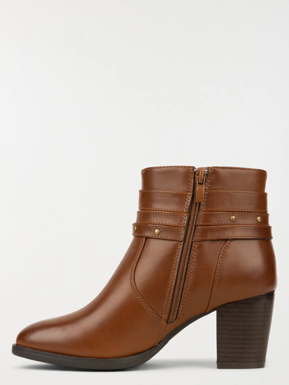 Bottine multibride marron femme (36-41)