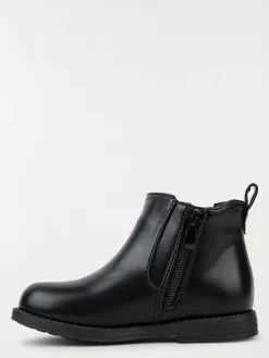 Bottine noire bride fille (24-30)