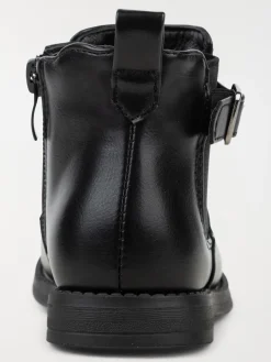 Bottine noire bride fille (24-30)