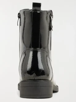 Bottine plate vernie femme (36-41)