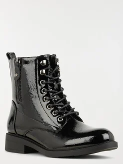 Bottine plate vernie femme (36-41)