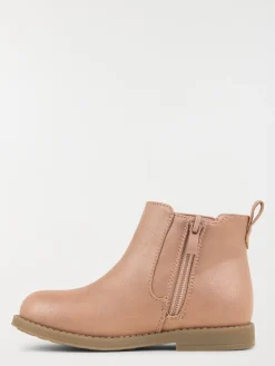 Bottine rose bride fille (24-30)