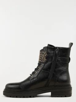 Bottines à lacets studs femme (36-41)