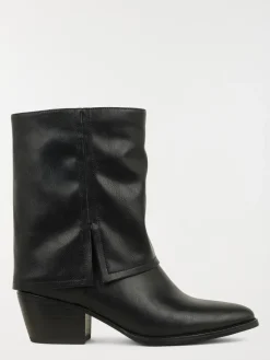 Bottines à talon noires femme (36-41)
