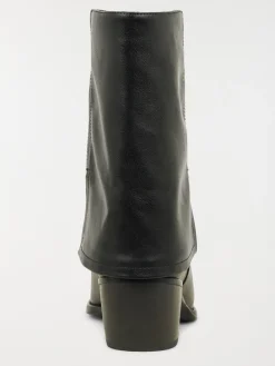 Bottines à talon noires femme (36-41)