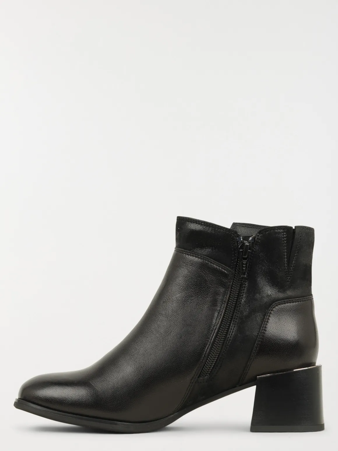 Bottines à talon noires femme (36-41)