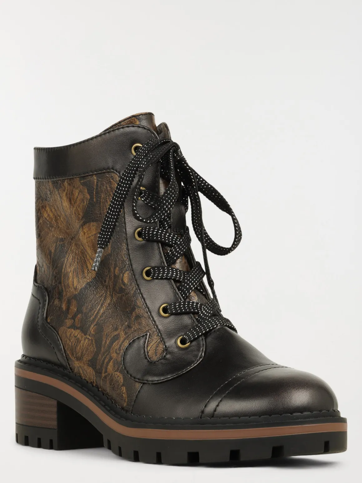 Bottines à talon papillons femme (36-41)