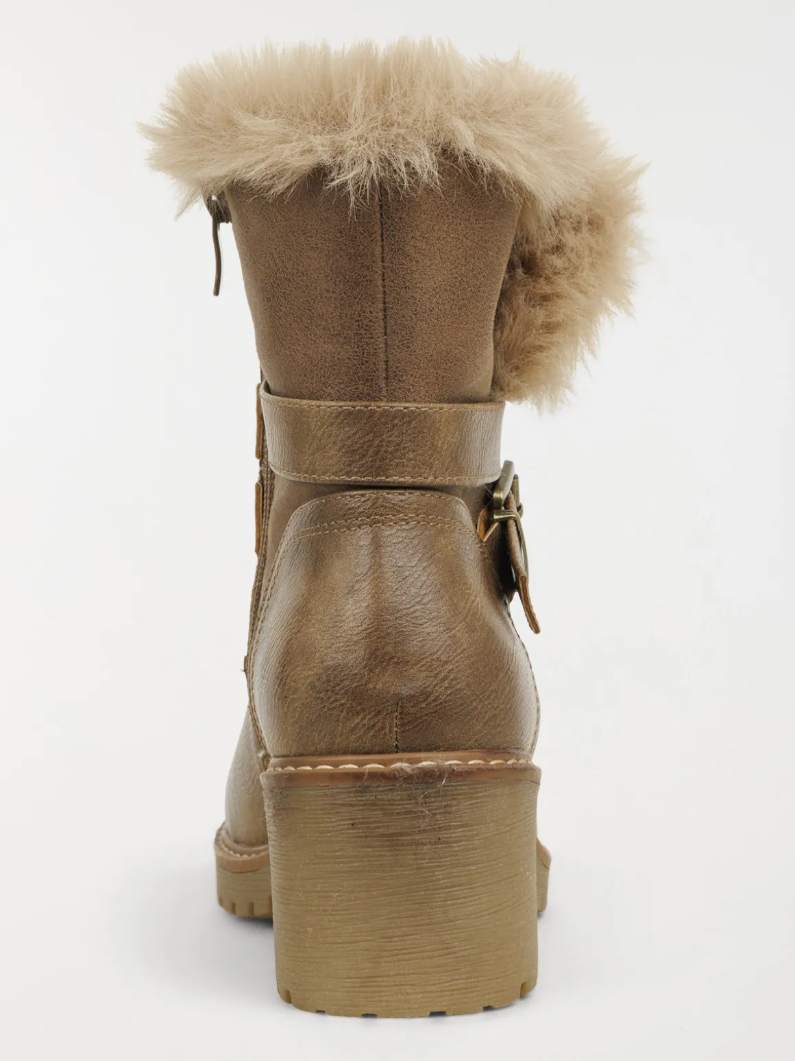 Bottines à talon taupe femme (36-41)