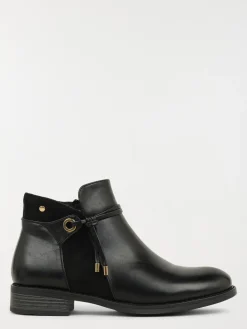 Bottines brides dorées femme (36-41)