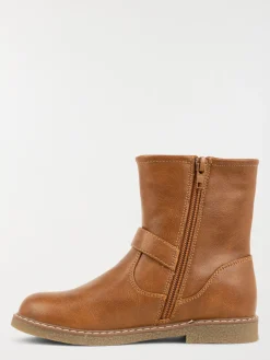 Bottines brides marrons fille (31-35)