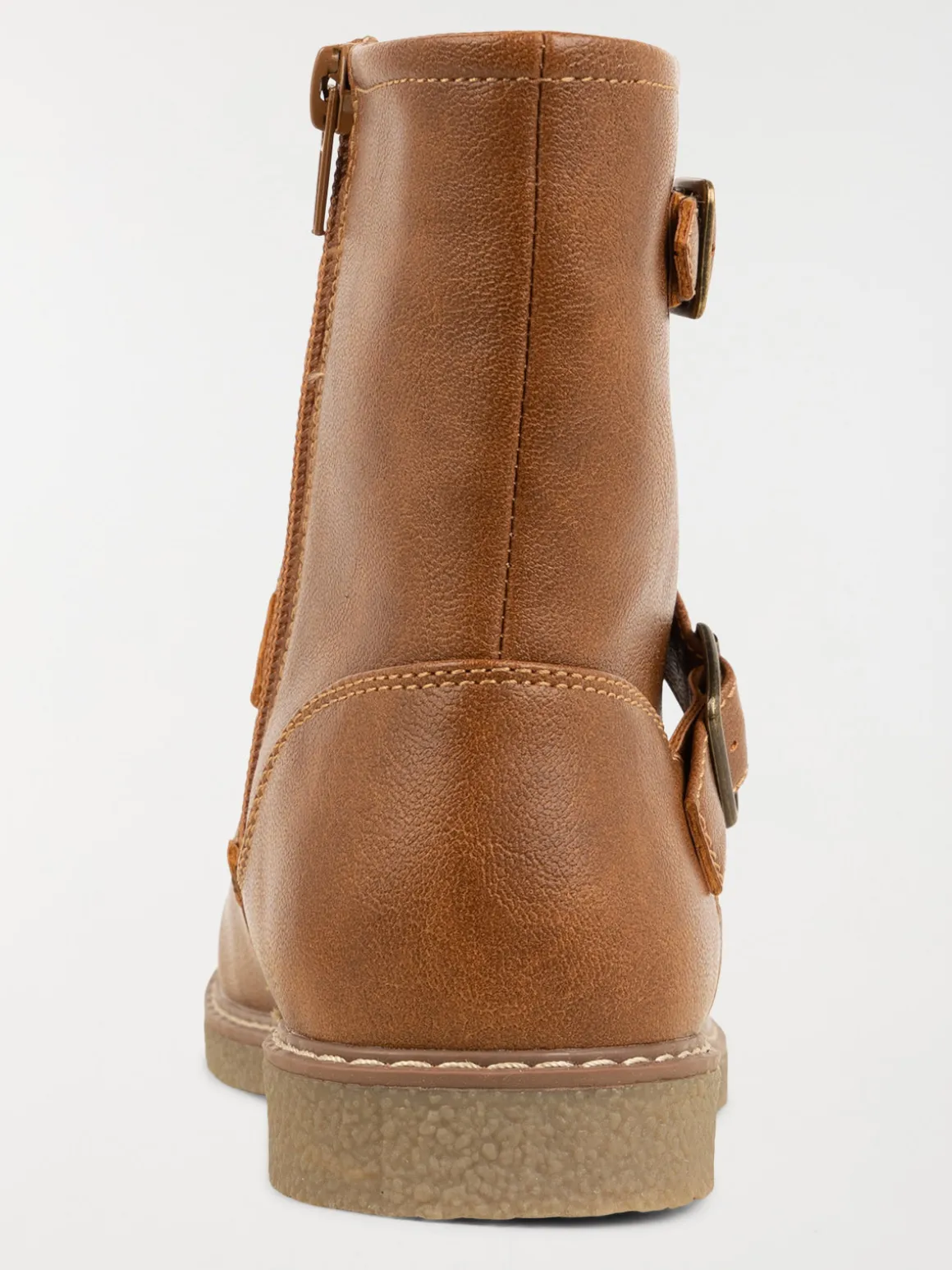 Bottines brides marrons fille (31-35)