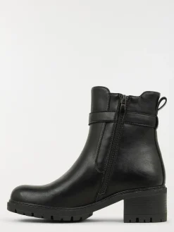Bottines brides noires femme (36-41)